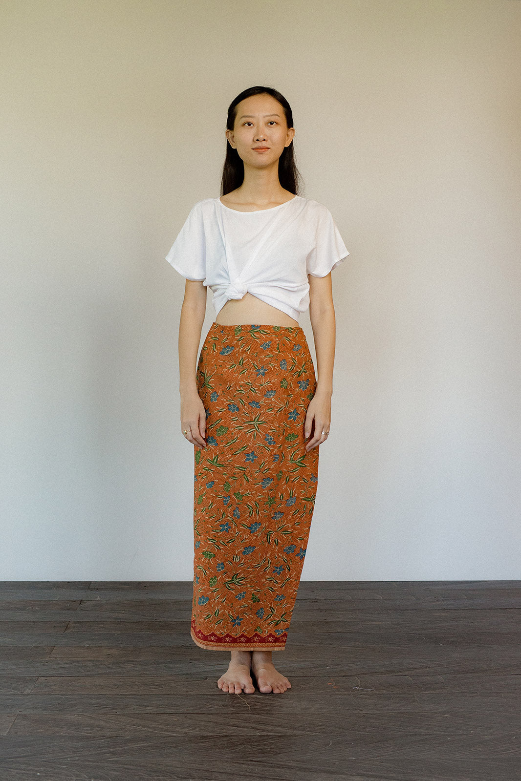 Neo Wrap Long Skirt – Pithecanthropus Bali