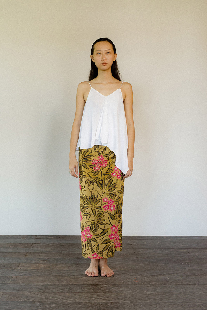 Neo Wrap Long Skirt