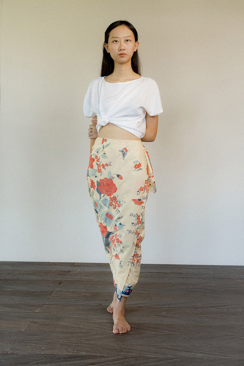 Neo Wrap Long Skirt