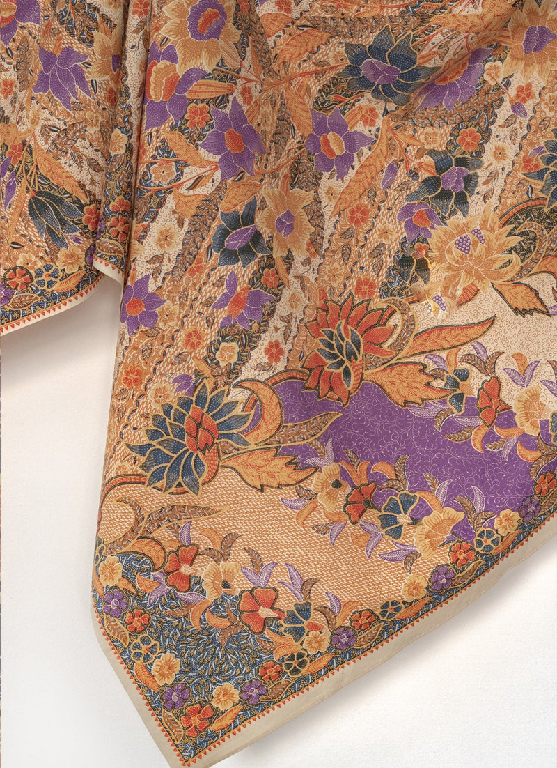 Pithe Design Hokokai Merak Bertengger - Kain Panjang Motif Batik Pithe ...