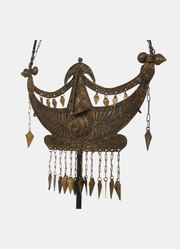 Brass Necklace From Batak