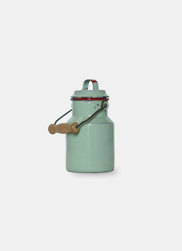 Czechoslovakia Enamel Milk Jug