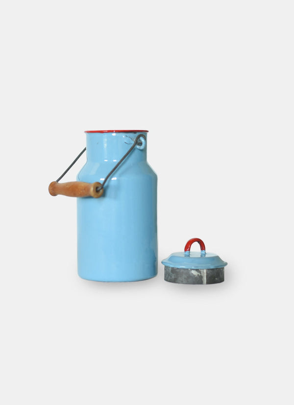 Czechoslovakia Enamel Milk Jug