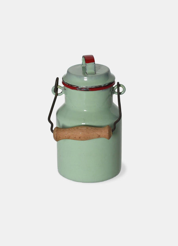 Czechoslovakia Enamel Milk Jug