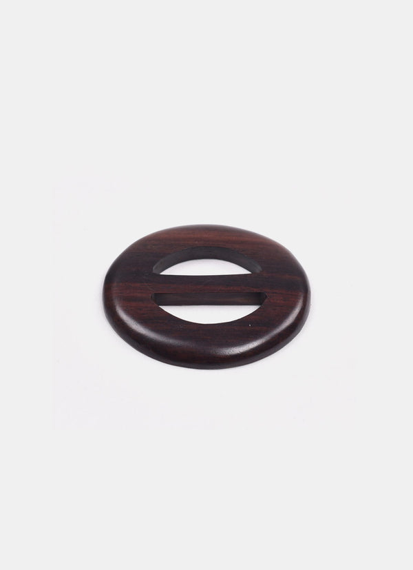 Wooden Buckle 01 - Set Of 2pcs